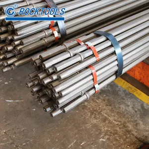 採掘シャンクHex22Gブランド7/11度テーパードリル鋼棒トンネリング採石ブラスト用