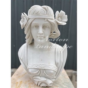 Busto de Mármol Griego Antiguo <span class=keywords><strong>en</strong></span> Oferta, <span class=keywords><strong>Escultura</strong></span> de Busto de Dama Velada <span class=keywords><strong>con</strong></span> Pedestal - Product Image 5