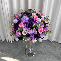 NINI Luxe, fleurs artificielles en soie très vendues, centre de table de mariage, guirlande de table, arrangement