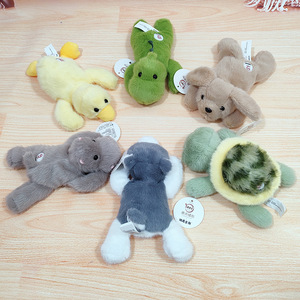 Peluche de Dinosaurio Tamaño Palma de la Mano, Compañero de Escritorio Plano con Relleno de Algodón PP, Juguete para Niños de 8 a 13 Años - Product Image 2