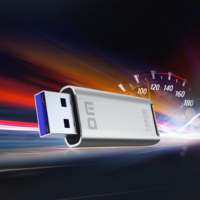 Clé USB 3.2 PD290 en métal argenté pour voiture et ordinateur, lecture et écriture haute vitesse
