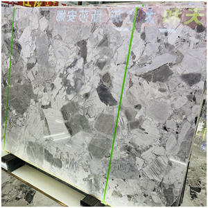 Mármol <span class=keywords><strong>Terrazo</strong></span> Gris Panda Natural Chino en Losas <span class=keywords><strong>de</strong></span> 18 mm para Proyectos <span class=keywords><strong>de</strong></span> Pisos, Escaleras, Cocinas y Baños en Hoteles y Centros Comerciales (Impermeable) - Product Image 3