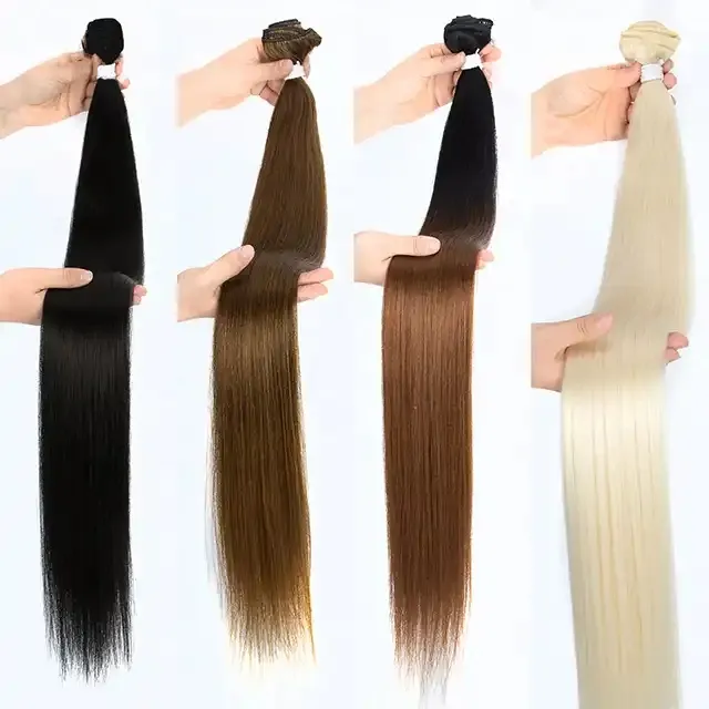 Rebecca cheap bulk pack ombre crochet long water wave weft high fiber weave bundles extension braid hair synthetic hair