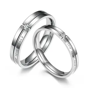 Fashion Jewelry Vintage Stacked Rings Customize As Needed Stainless Steel Ring Engraved Italic Zodiac Rings for Women
