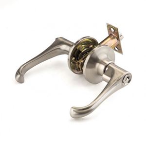 WEKIS Single Cylinder Deadbolt <b>Handle</b> <b>Lock</b> Set Reversible Right/Left Handed Zinc Alloy Silvery Waterproof Anti-Theft Durable - Product Image 3