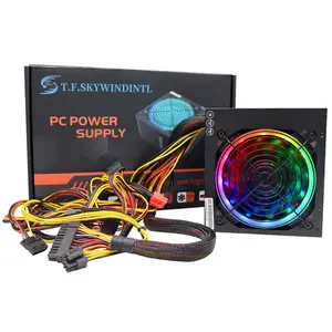 ATX TF 500W RGB Fan 50 60 HZ Atx Power Supply Gaming Computer Power Supply For Pc