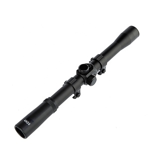 Directo de fábrica <span class=keywords><strong>Bravo</strong></span> 4x20 Scope Sight Telescope <span class=keywords><strong>Fit</strong></span> 11mm Mount Long Range Tactical Optics Sights para accesorios de caza - Product Image 1