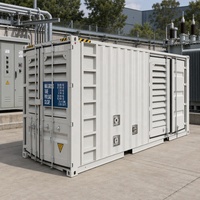Groupe électrogène silencieux industriel de 1000 kW, 1250 kVA, 1 MW avec moteur PERKINS 4012-46TWG2A et alternateur Stamford