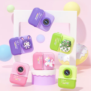 Cámara Digital para Niños 3.0 con Sensor CMOS, Video Full HD, MicroSD, Impresión Instantánea, Creador de Stickers para Niñas de 3 a 10 Años, Regalo de Navidad o Cumpleaños - Product Image 1