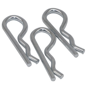 ZM 0685 150 Uds <span class=keywords><strong>Hitch</strong></span> R Pin Clip surtido Kit herramienta acero R tipo resorte Chaveta Pin forma de onda Clip dividido abrazadera pelo Tractor Pin - Product Image 5