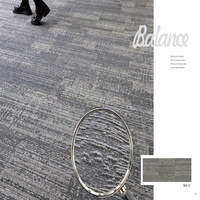 Simple Solid Color Runner Rug Low Pile Anti Slip Office Corridor Floor Mat