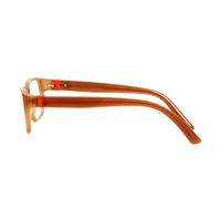 Montura Óptica Unisex de Acetato con Aro Completo y Patrón Geométrico de Alta Calidad, Cómoda, Versátil, Simple, Moderna, para la Vida Diaria y Actividades al Aire Libre