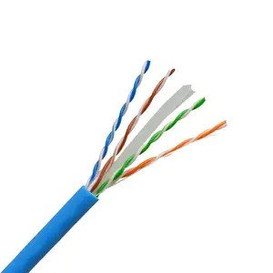Ağ kabloları 305m ucuz fiyat UTP CAT6 Cat5e veri iletişim kablosu 4 çift