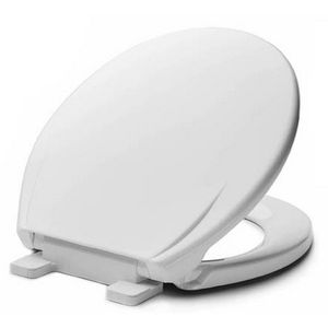 Asiento de Inodoro con Airbag Metaform, Blanco, 36.5 cm de Ancho, 45 cm de Altura, con Liberación por Fricción - Product Image 1