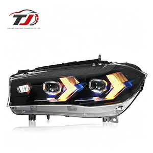 Para X5-F15 2014-2018, Conjunto de Luces LED de Circulación Diurna y Señal de Giro, Nuevo Tipo de Faro Modificado para Parachoques, 1 Año de Garantía, 4000 Lm, 3000K - Product Image 2