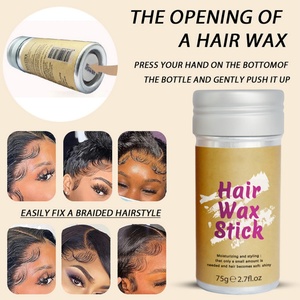 Cire coiffante hydratante et lissante pour cheveux, 75g, réparation des frisottis, vente en gros usine - Product Image 5