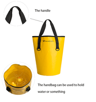 Sac de voyage pliable pour Camping, randonnée, survie, accessoires de repose-pieds, sac seau à eau, offre spéciale