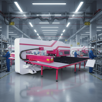 Máquina de Perfuração CNC Hidráulica de Alta Eficiência e Precisão AIOTEK ME-300 de 33 Toneladas com Rolamento e Motor