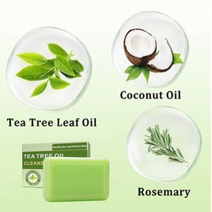 Savon solide artisanal <span class=keywords><strong>Corot</strong></span> aux minéraux et à l'huile d'arbre à thé pour l'acné, la cicatrisation et l'hydratation - Product Image 5
