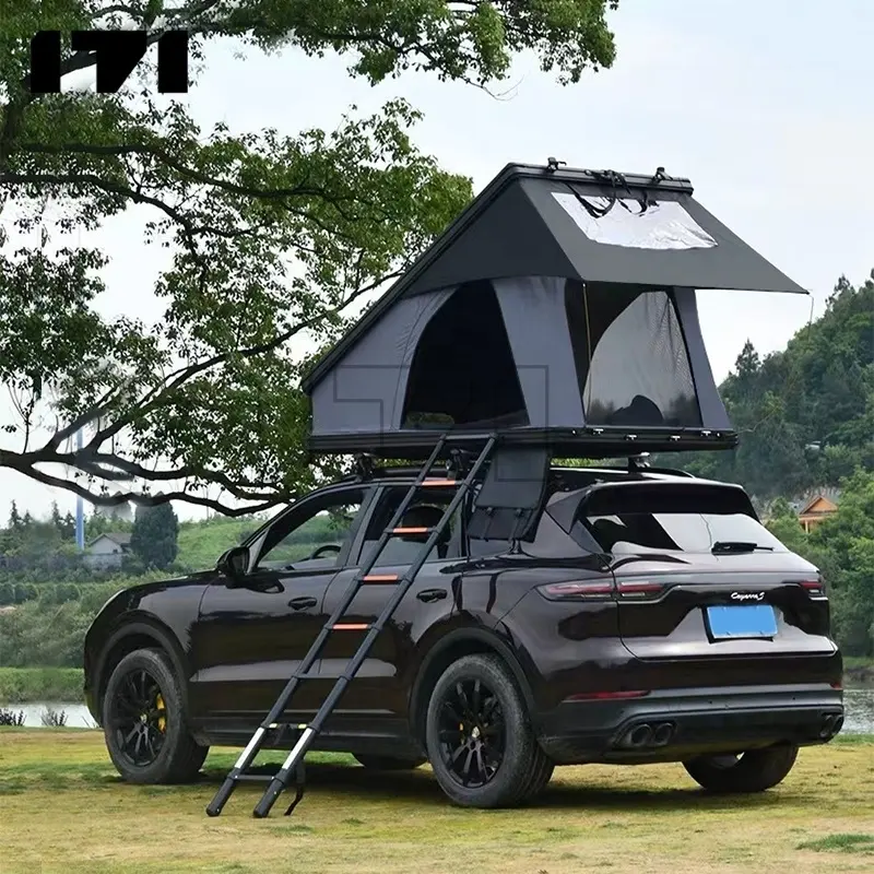 Outdoor Activities Tents Camping Outdoor Car Roof Camp Tent Roof Top Tent Hard With Storage Bags