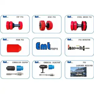 Receptor De Lançador De Porco De Limpeza De Pipeline De Alta Pressão Com Bandlocking