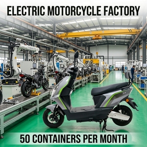 Nueva Moto Eléctrica Retro Scrambler 2000W 2026 - E-Moto Vintage <span class=keywords><strong>Cafe</strong></span> <span class=keywords><strong>Racer</strong></span> con Neumáticos Anchos Todoterreno, Motocicleta Eléctrica de Reparto - Product Image 4