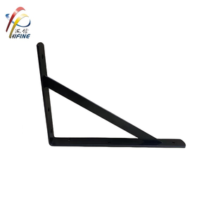 भारी शुल्क एल आकार त्रिभुज धातु दीवार घुड़सवार शेल्फ ब्रैकेट - Product Image 4