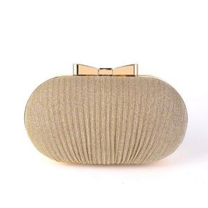Hartvormige clutch met strass steentjes, avondtas voor dames, gala, gouden kristallen handtas - Product Image 2