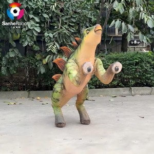 अनुकूलित कारखाने एनिमैटोनिक इलेक्ट्रिक सिम्युलेटेड रोबोटिक बेबी स्टेगोसॉरस डायनासोर कुत्ते मनोरंजन पार्क के लिए - Product Image 4