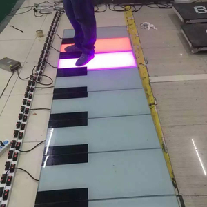 Piste de danse Gravité Lampe souterraine Paysage Étape Musique Interactive Piano Éclairage Induction Brique Lumières de scène - Product Image 5