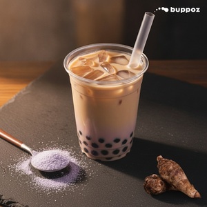 ผงชานมเผือก 1 กก. บรรจุถุง ฮาลาล HACCP สำหรับร้านชานมไข่มุก บรรจุภัณฑ์แบบขายส่ง - Product Image 4
