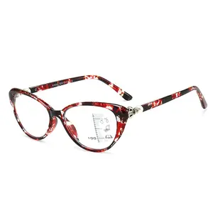 Luxuriously-gafas de lectura para mujer, lentes de lectura en tono joya, accesorios