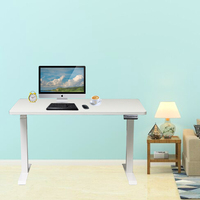 2023 réglage manuel du panneau de commande hauteur bureau bureau 2 pieds cadre en métal Table debout