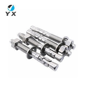 Pernos de Anclaje de Cuña de Alta Resistencia M12 M16 M20 M24 de Acero Galvanizado para Fijación de Carga Pesada en Hormigón - Product Image 2