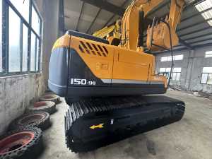15 toneladas usadas Hyundai 150 excavadora de orugas Corea Original usado Hyundai 150w-7 150w-9 excavadora de ruedas para la venta en Shanghai - Product Image 3