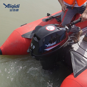 AIQIDI 9.9HP Propulsión fuera de borda Barco de pesca a <span class=keywords><strong>gasolina</strong></span> <span class=keywords><strong>Lancha</strong></span> rápida Motor fuera de borda de 4 tiempos - Product Image 6