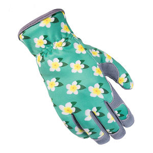 Vente chaude Guantes Jardineria De Jardin Floral Jardin Femmes Gants De Jardinage Daim <span class=keywords><strong>Cuir</strong></span> Daim pour Cour Rose Élagage - Product Image 4