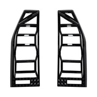 Accessoires Auto ABS Plastique Noir Remplacement Décoration Lumière Couverture Arrière Feu Arrière Couvercle pour Chery Jetour Traveler T2