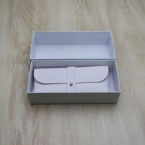 Gm – ensemble d'étuis à lunettes blancs rectangulaires, trois pièces, couleur unie, pour lunettes, été 2021, haute résistance, importés, n° 8 8 9in - Product Image 3