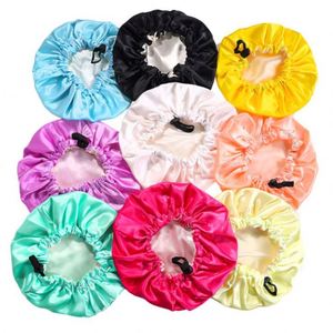 Wholesale Solid Colors Blank Double-layer Adjustable Printed Private Label <b>Braid</b> Bonnet Designer Bonnets Custom Promotion Gift - Product Image 3