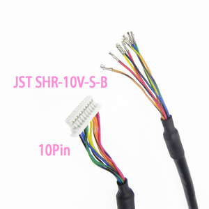 Câble connecteur JST SHR-10V-S-B 10 broches, un extrémité ouverte, faisceau de câblage non terminé à une seule extrémité pour le bricolage - Product Image 1
