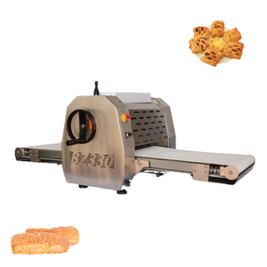 Máquina compacta para masa de hojaldre para hacer pastilla <span class=keywords><strong>marroquí</strong></span> y pastel de pollo de almendras Mini rodillo de laminación - Product Image 5
