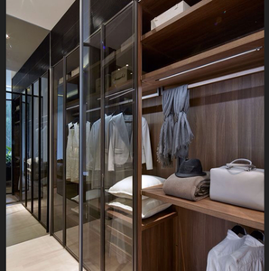 Walk in <strong>Closet</strong> Wooden Wardrobe Cabinet Clothes <strong>Closet</strong> Drawer Bedroom Armoire Organizer <strong>Big</strong> <strong>Closet</strong> with Shoe Cupboard - Product Image 5
