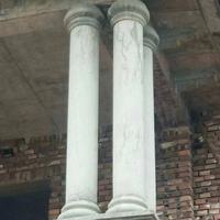 Moule en plastique pour colonne romaine en béton, décoration de maison et de jardin