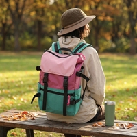 Sac à dos d'ordinateur portable unisexe 16 pouces personnalisé avec logo, nouvelle collection, en polyester, avec fermeture éclair, bretelles ergonomiques, rabat extensible, pour étudiants et usage quotidien