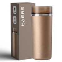 Flacons double paroi en acier inoxydable gobelets de voyage sous vide gobelets chauds et froids