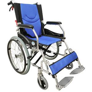 Silla de Ruedas Manual Rong Jun de Aleación de Aluminio, Ligera, Plegable y Portátil para Personas Mayores y con Discapacidad - Product Image 2