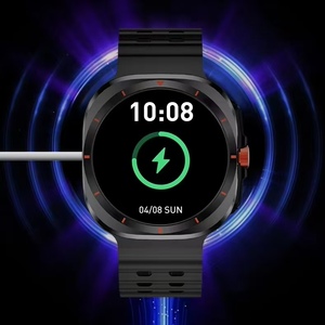 Montre connectée d'extérieur de haute qualité avec moniteur de fréquence cardiaque, écran rond et caméra. - Product Image 5