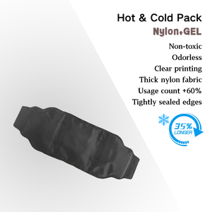 Reusable Soothing Ice <b>Pack</b> Gel Waist Cooling <b>Pack</b> for Body Pain Relief Hot Cold Compress Nylon PVC Custom Size - Product Image 1