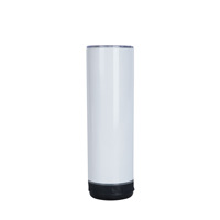 Regalos Empresariales, Altavoz Bluetooth Inteligente, Taza Aislada de 20 oz, Doble Capa al Vacío, Acero Inoxidable 304, Sublimación Térmica